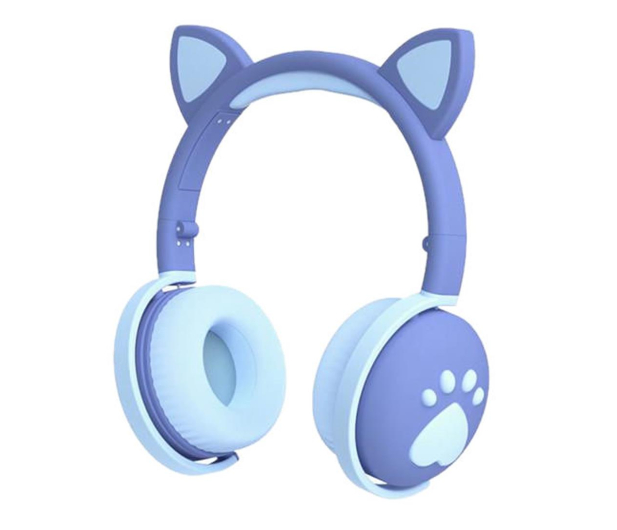 Mozos Kid Dog słuchawki bezprzewodowe dla dzieci niebieskie - 1239637 - zdjęcie